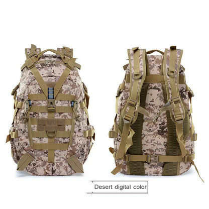 Camouflage Tactical Double Shoulder Sports Backpack