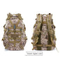 Camouflage Tactical Double Shoulder Sports Backpack